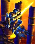 Sr2-egm-cover.jpg (259 KB) Promotional art of Raziel at the Pillars (SR2).