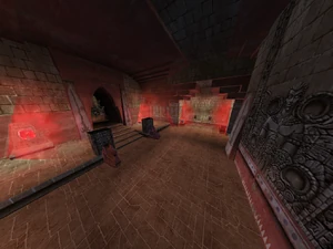 Top forge entry corridor