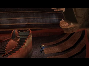 Cutscene: Second altar activation (Red version)