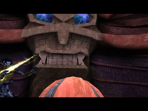 Cutscene: First altar activation (Blue version)