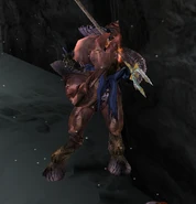 Fire Demon Grab Attack