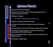 The official Crystal Dynamics timeline (SR2).