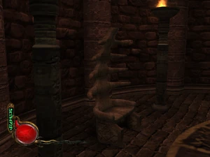 Mortanius's throne in Defiance