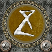 The recurring symbol representing Time (Defiance).