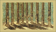 Concept art of the Circle of Nine from Blood Omen: Legacy of Kain.