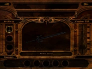 Malek's Sword in the inventory