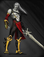 Concept art of Kain's body (BO2).