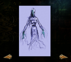 Bonus material concept art of Ariel (SR2).