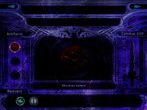 The Obsidian Sphere in the inventory