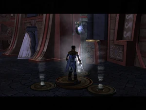 Cutscenes: First Air plinth and Cracked door