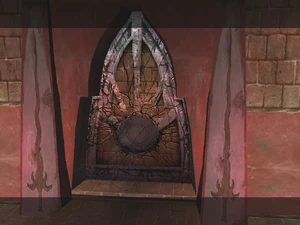 Cutscenes: First Air plinth and Cracked door