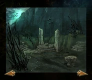 Concept art of the Spirit Forge in SR2 bonus materials