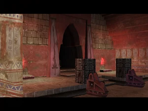 Cutscenes: First Air plinth and Cracked door