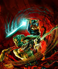 Cover art featuring Raziel (Defiance).