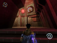 The alternate Sentry Eye coloring in the US version