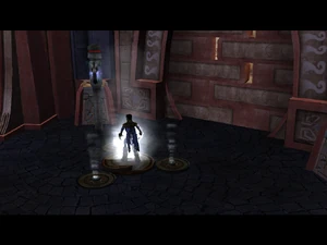 Cutscenes: First Air plinth and Cracked door