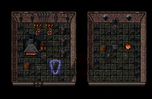 The interior of the Nachtholm Armory