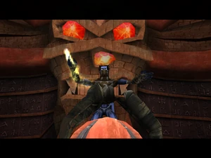 Cutscene: Second altar activation (Red version)