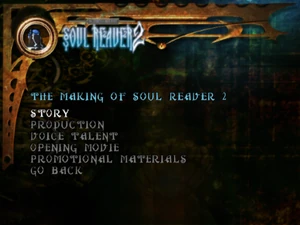 Soul Reaver 2 Menu
