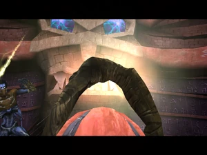 Cutscene: First altar activation (Blue version)