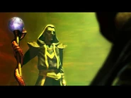 Moebius with the staff in the Soul Reaver 2 prologue