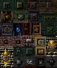 A selection of wall buttons from Blood Omen