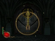 The sword door in game