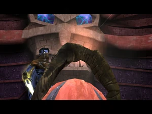 Cutscene: First altar activation (Blue version)