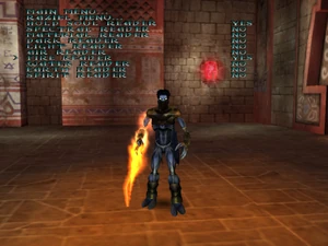 Debug Menu - Fire Reaver