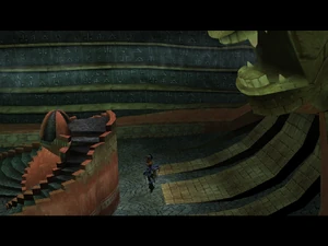 Cutscene: Third altar activation (Green version)