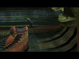 Cutscene: Third altar activation (Green version)