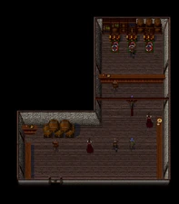 The interior of Ye Towne Tavern