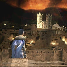 The Cathedral as seen in the Oracle's pool