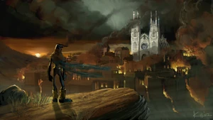 Defiance concept art of the Cathedral