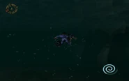 Raziel crawling underwater (SR2)