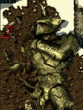 The destroyed Nemesis Colossus