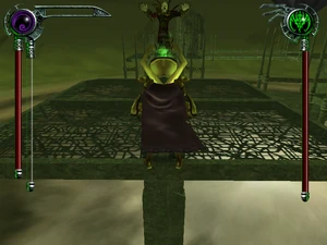 Kain Jump attacking the Sarafan Lord