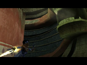 Cutscene: Third altar activation (Green version)