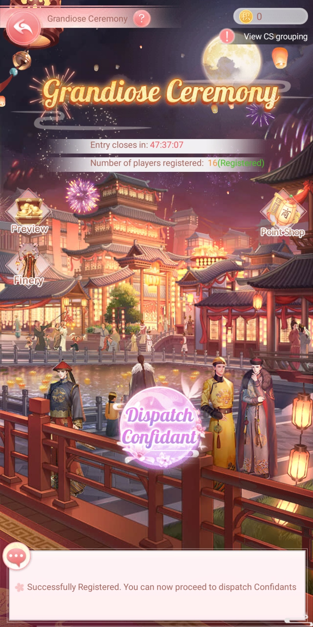 Grandiose Ceremony Legend Of The Phoenix Wiki Fandom