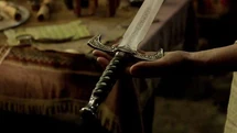 Another shot of the sword in "Prophecy".