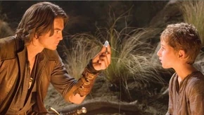 Richard shows the Stone of Tears to the Keeper, who is disguised as a child