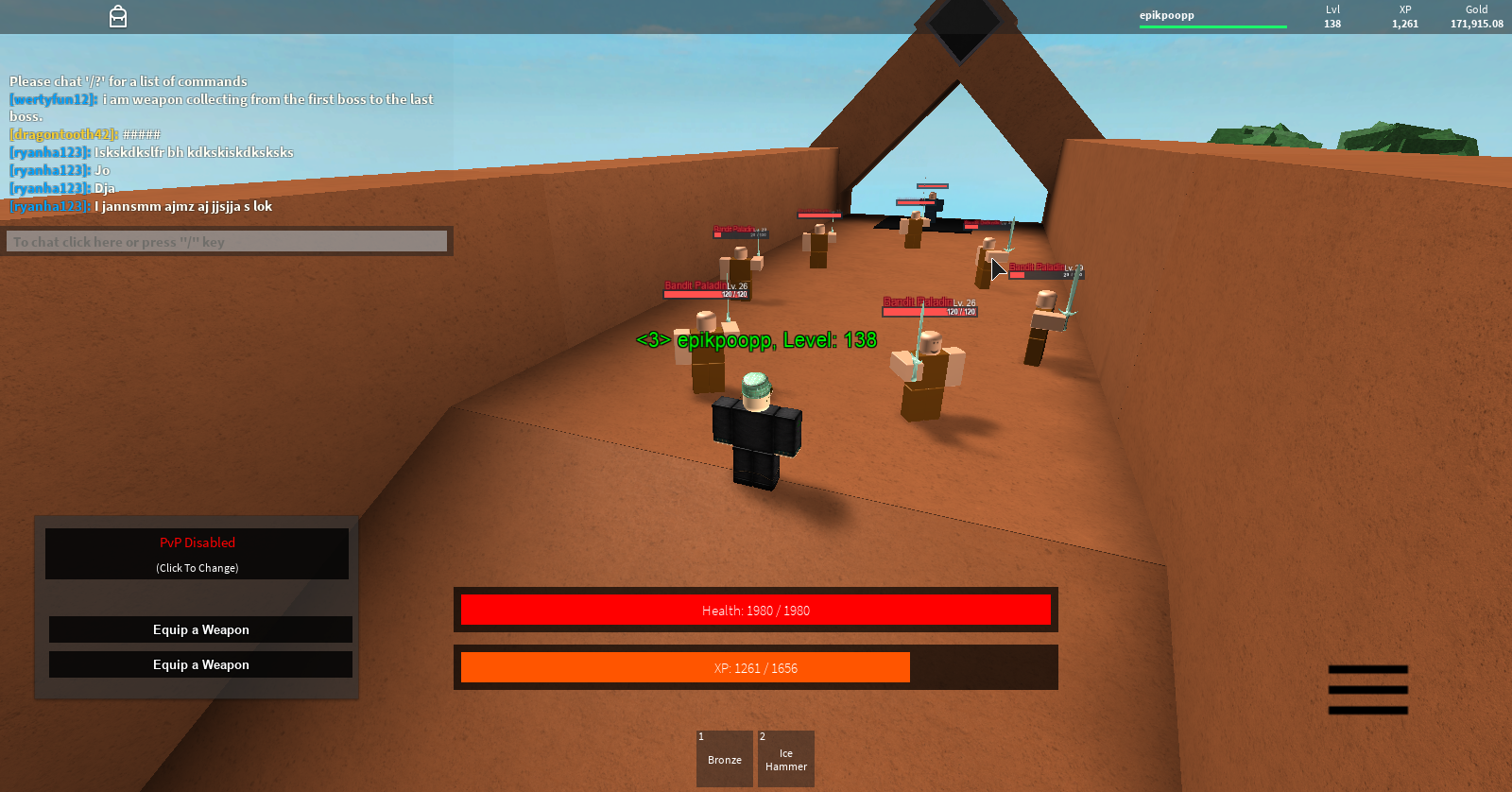 Roblox The Legendary Swords 2