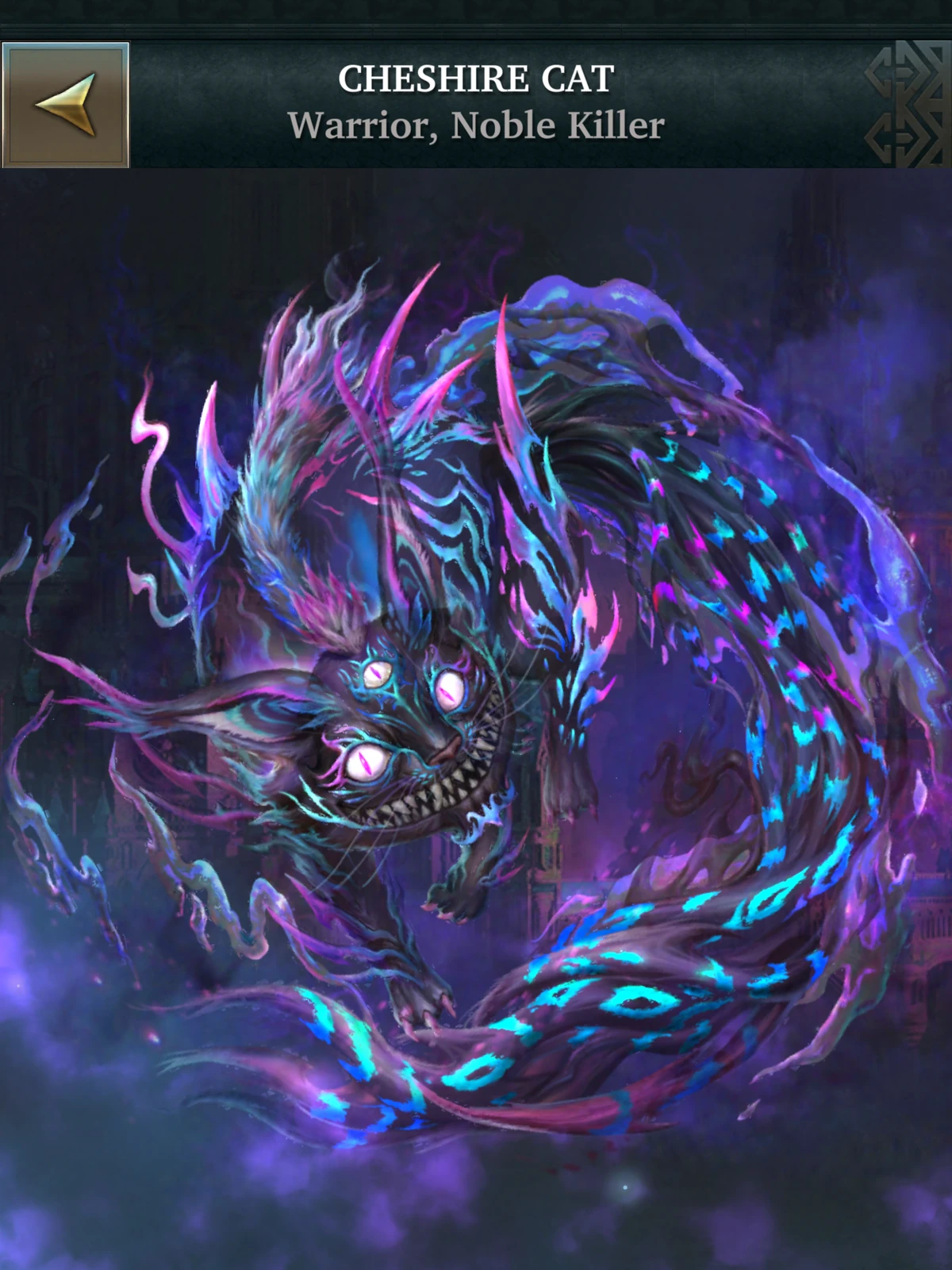 Cheshire Cat | Legendary GOH Wiki | Fandom