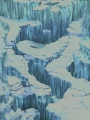 The Kashua Glacier.
