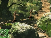 The Hellena Wardens searching for Dart, Lavitz and Shana.