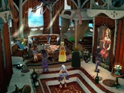 The group enters Princess Emille's room and found it ransacked.