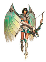 Legend of Dragoon- Shana- White Silver Dragoon