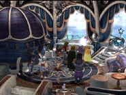 Princess Lisa trying to use astrology to locate her sister.