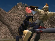 Rose tries to retrieve the Dragoon Spirit from Mappi.