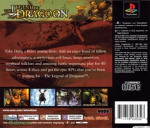 Back of European version in English